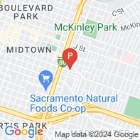 View Map of 1315 Alhambra Boulevard,Sacramento,CA,95816
